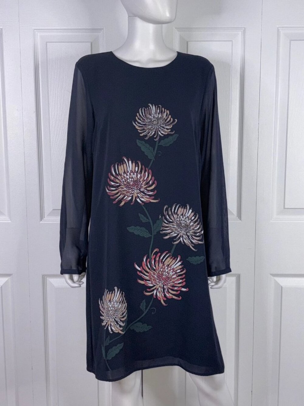 CONTEMPORAINE women's long-sleeve dress size 14 LIKE NEW